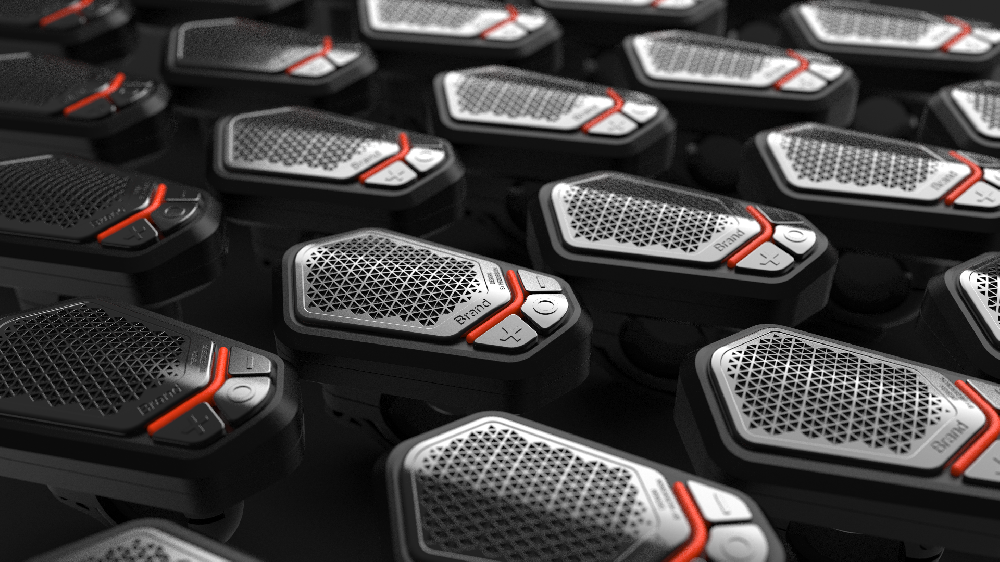 摩托車(chē)藍(lán)牙音箱的產(chǎn)品外觀(guān)設(shè)計(jì)